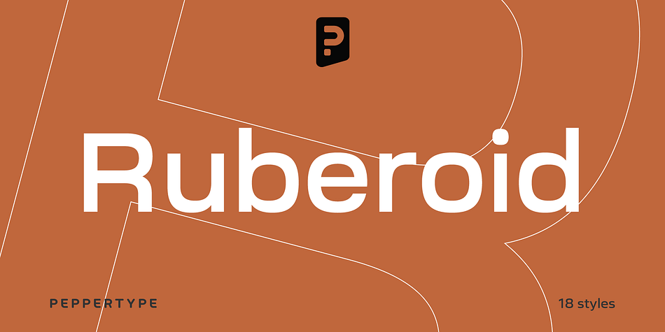 Ruberoid Ultra Light Oblique family preview