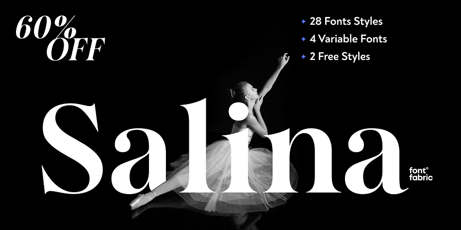 Salina Swashes Extra Light family preview