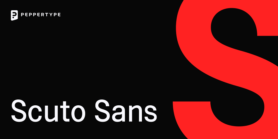 Scuto Sans Extra Light family preview