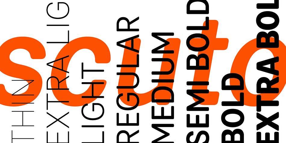 Scuto Soft Extra Light Italic family specimen 2