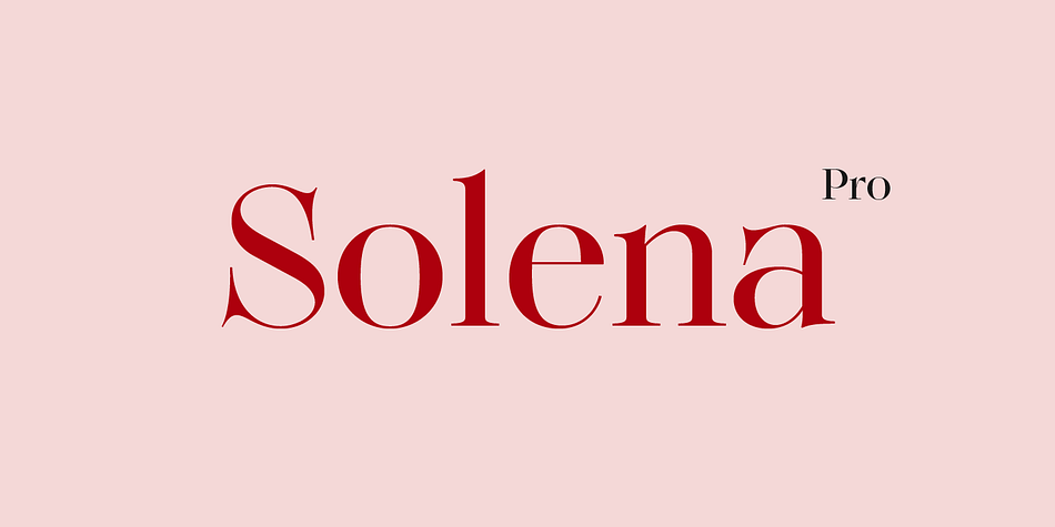 Solena Pro Light family preview