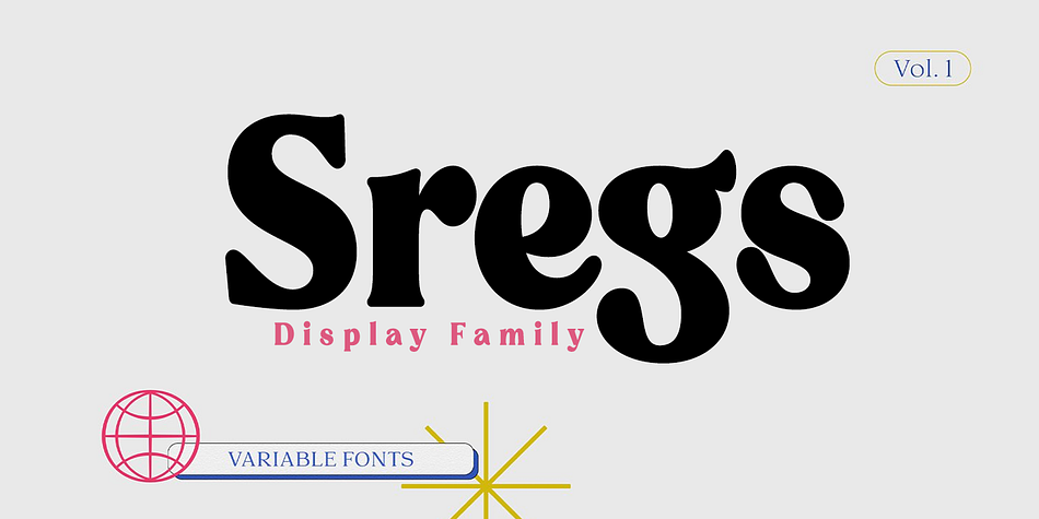 Sregs Extra Light family preview