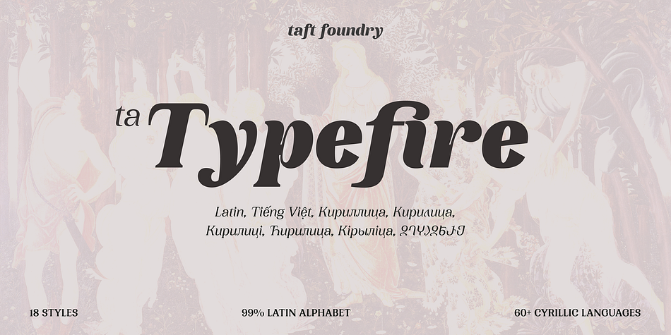 TA Typefire Bold family preview