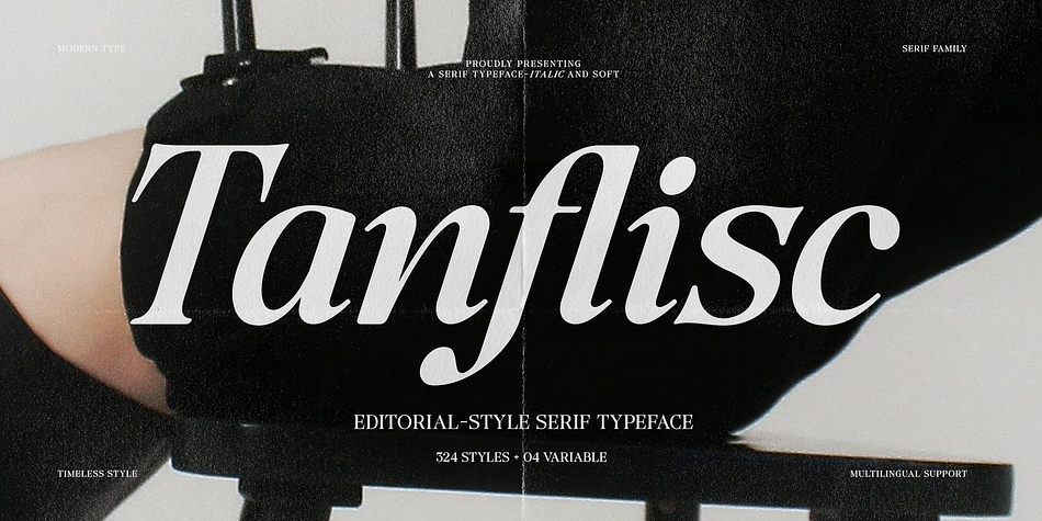 Tanflisc Regular family preview