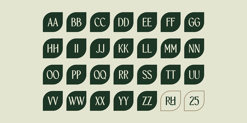 TBJ Orcherum High Extra Bold family specimen 2