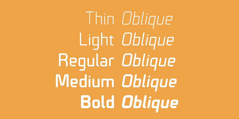 Technical Rounded VP Thin Oblique family specimen 2