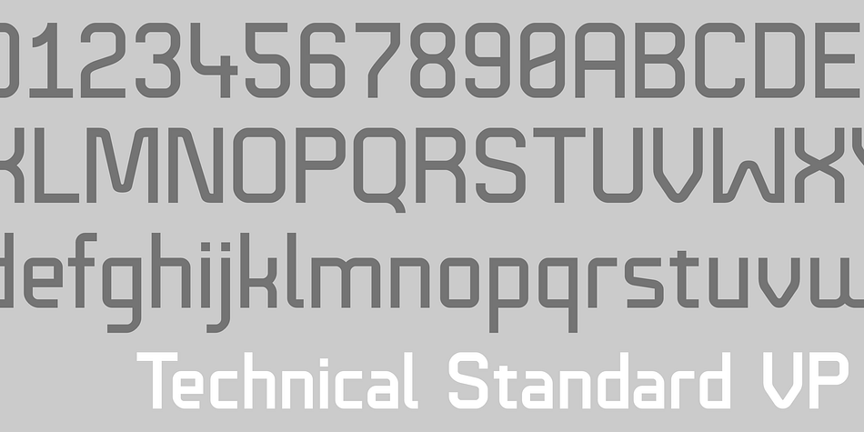 Technical Standard VP Thin Oblique family preview