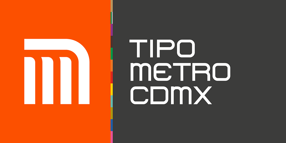 Tipo Metro CDMX Bold family preview