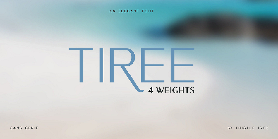 Tiree Medium family preview