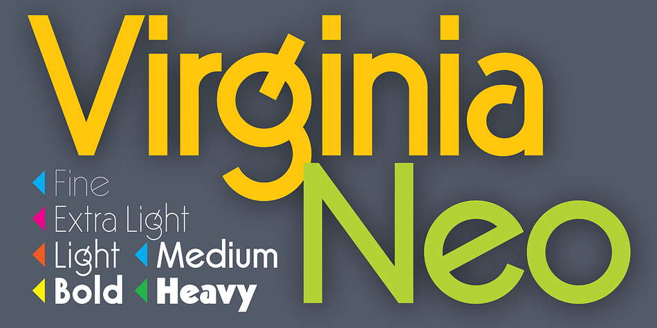 Virginia Neo Fine family preview