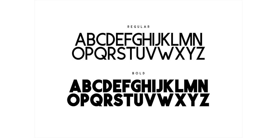 Visage Bold Rough family specimen 2