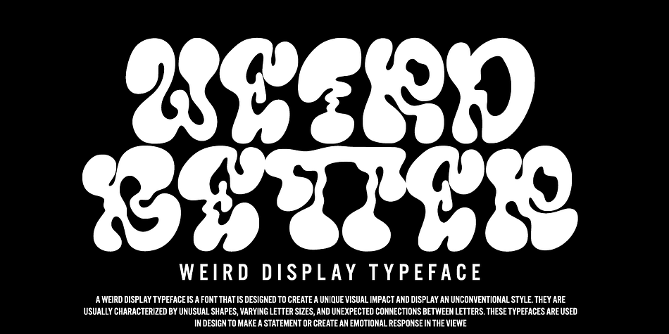 Weird Better Sign family preview