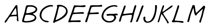 Gargle Extended Italic