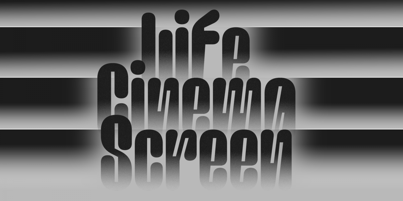 Life Cinema Screen Regular font specimen