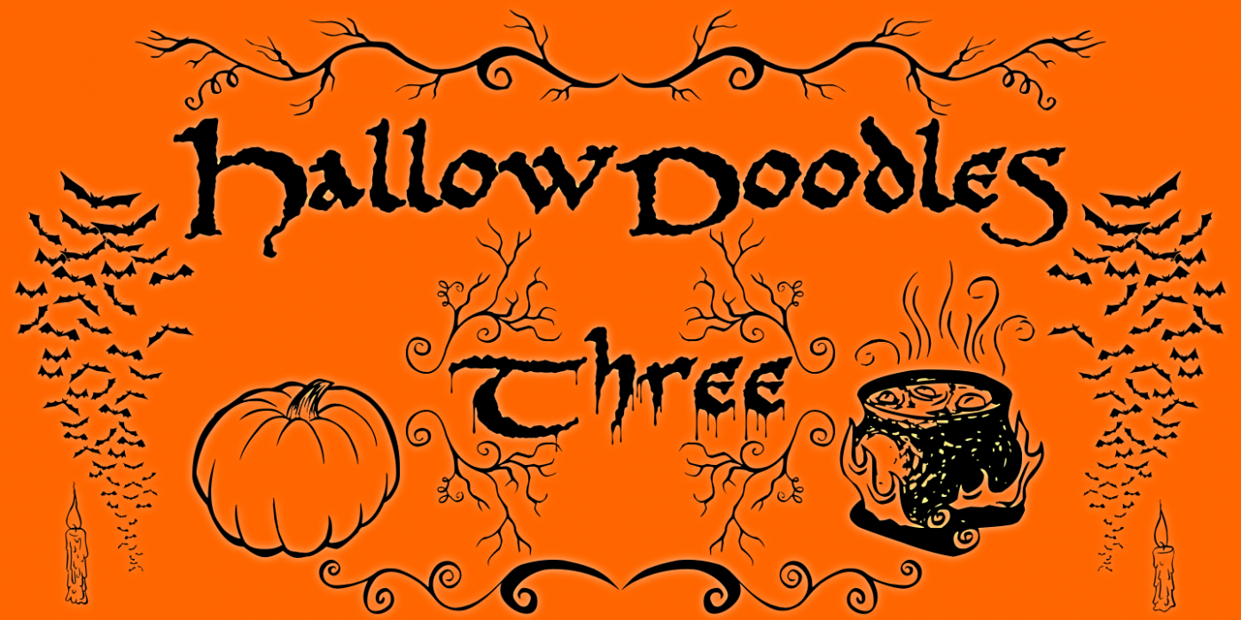 PR Hallow Doodles 03 PR-HallowDoodles-03 Regular font specimen