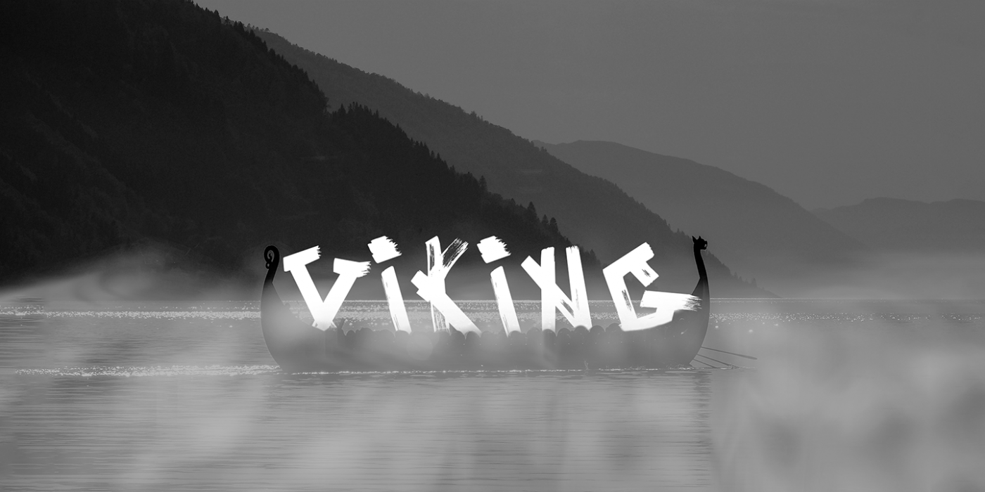 The Vikings Power Regular font specimen
