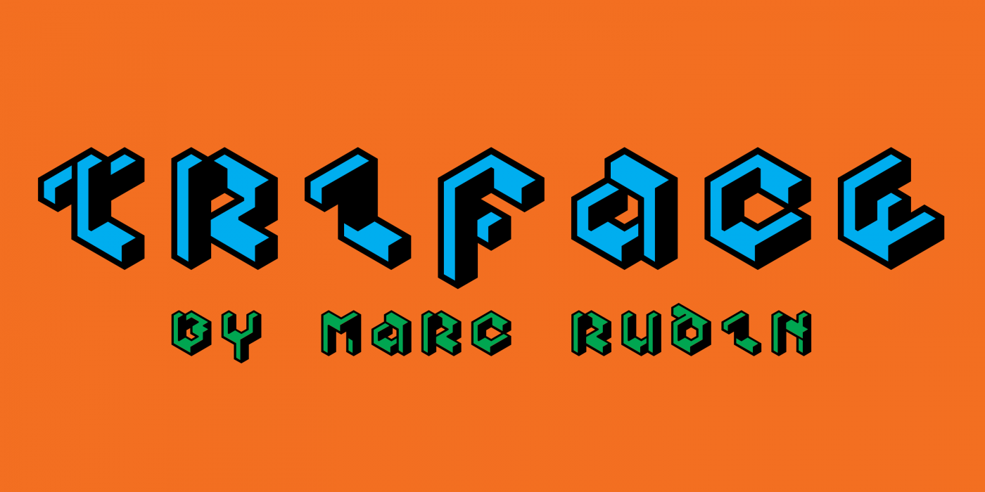 Triface Triface font specimen