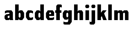 Athabasca Condensed Extra Bold abcdefghijklm