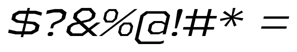 Athabasca Extended Book Italic $?&%@!#*=