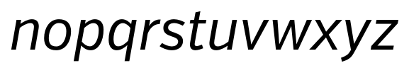 Verb Condensed Regular Italic nopqrstuvwxyz