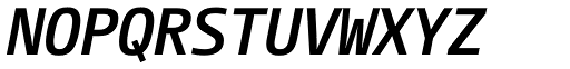 CamingoCode Bold Italic