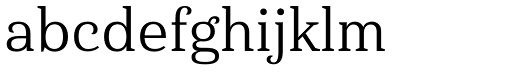 Haboro Serif Normal Regular abcdefghijklm