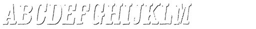 Kiln Serif Shadow Italic abcdefghijklm