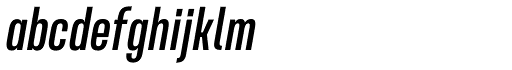 Naratif Condensed Bold Italic abcdefghijklm