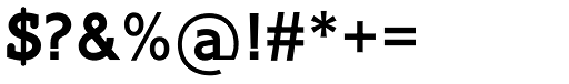 Oblik Serif Bold $?&%@!#*=