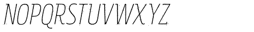 Rockeby Semi Serif Rough Light Italic