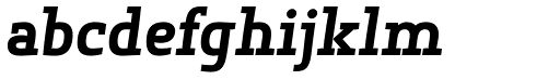 Springsteel Serif Heavy Italic abcdefghijklm