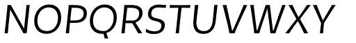 Tikal Sans Medium Italic